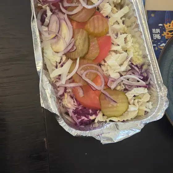 Kubek z warzywami